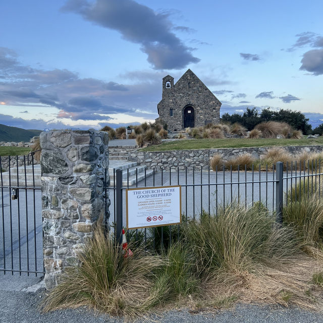 Famous Charming Stone Church in New Zealand