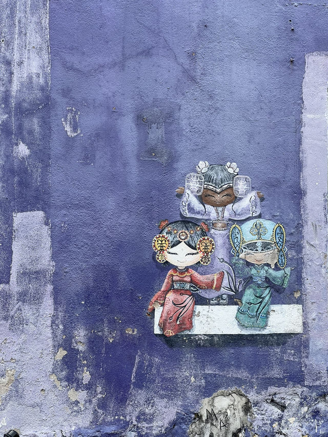 So Much Street Art To See in George Town! 🇲🇾