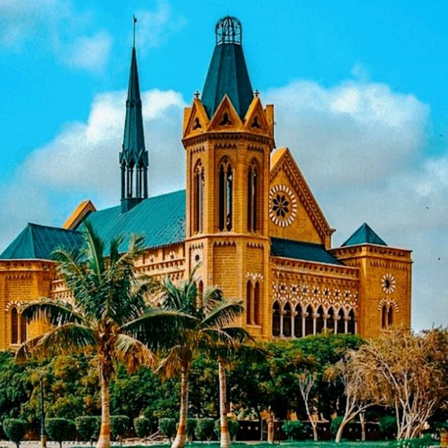 BEAUTIFUL FRERE HALL IN KARACHI.