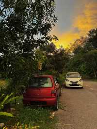 Capture Sunset in a beautiful village 🌆🌅