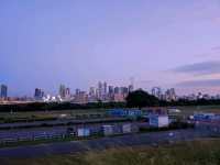 บรรยากาศยามเย็นสุดชิลริมแม่น้ำ Yodo 