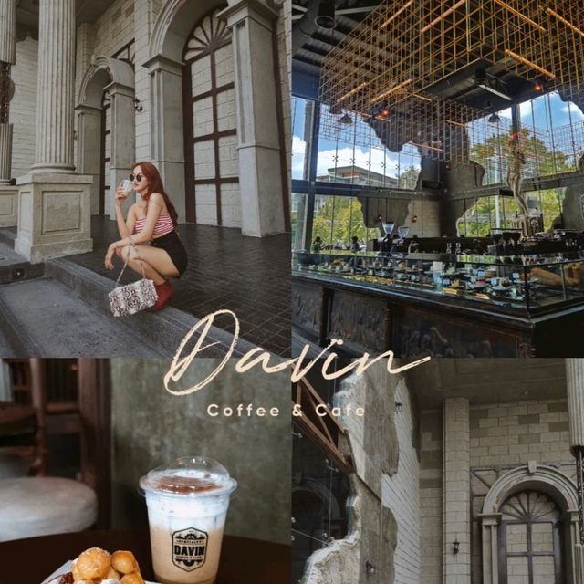 🏛 คาเฟ่สไตล์โรมัน ที่ Davin Cafe ✨