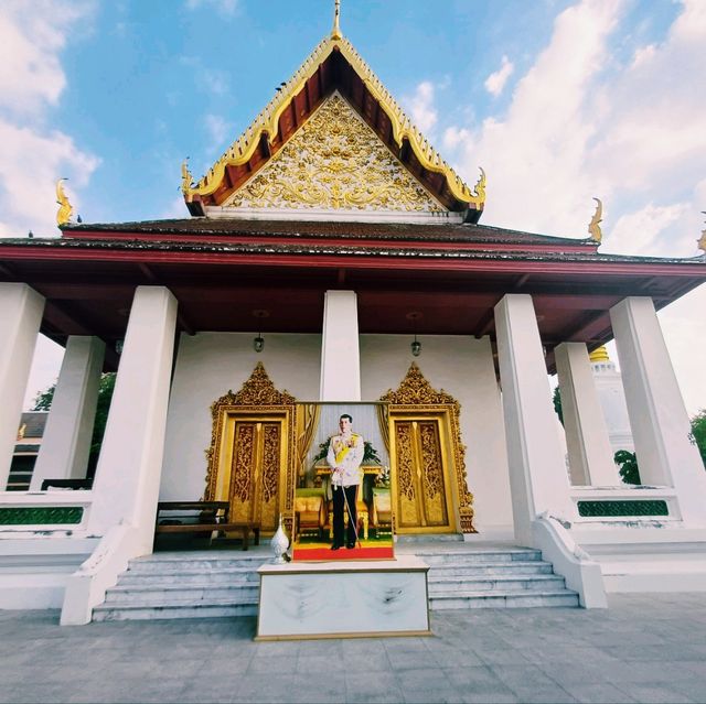 泰國曼谷著名皇家古跡寺廟景點:Wat Krua Wan Worawiharn，建築華麗雄偉，適合打卡拍照📸