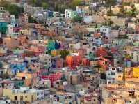 Colorful skyline of Guanajuato