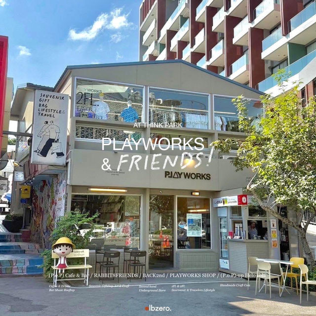 เปิดโซนใหม่ 'PLAYWORKS & FRIENDS' 🖼️🎨𐙚｡