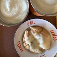 ร้านขนมปังปิ้งและนมสดหอมๆ ในเมืองน่าน