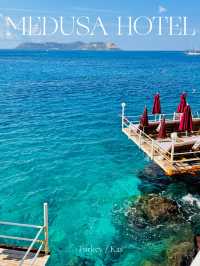 【カシュ🇹🇷】メデューサホテル🏨ターコイズブルーの海に癒される隠れ家リゾート 🌊💎