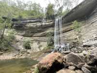 Hidden waterfalls of blue mountains