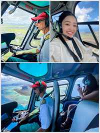 【モーリシャス】ヘリコプターでしか見れない絶景を🚁