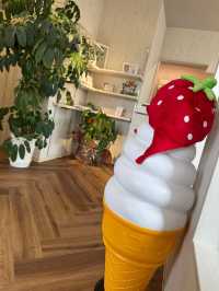 【福岡観光】その日に採ったいちごが食べられる🍓いちご摘みできる農園さんのカフェ🍓