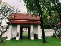 泰國曼谷寺廟之一景點：Wat Hong Rattanaram Ratchaworawihan，適合拍照打卡觀光旅遊！