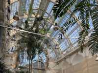 在美麗的城堡花園溫室用餐：Brasserie Palmenhaus Wien