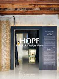 Bangkok design week - hope ตลาดน้อย 