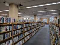 해외여행 북해도의 조용한 Asahikawa Central Library