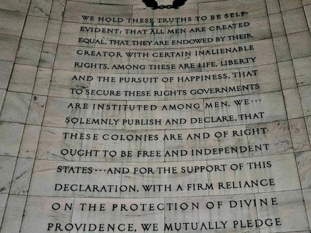THOMAS JEFFERSON MEMORIAL.
