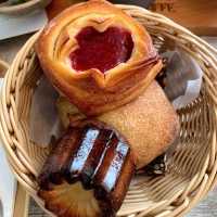 coffee and bread