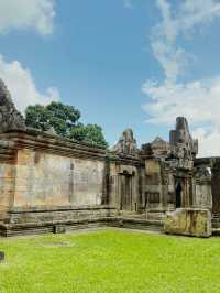 "Prasat Preah Vihear: Cambodia’s Temple in the Sky ☁️"