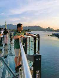 Skywalk Kanchanaburi, literally a breathtaking view point in town! 