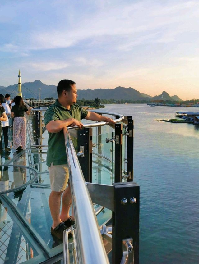 Skywalk Kanchanaburi, literally a breathtaking view point in town! 