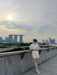 Marina Barrage ☁️ สวนลอยฟ้า บรรยากาศดีมาก