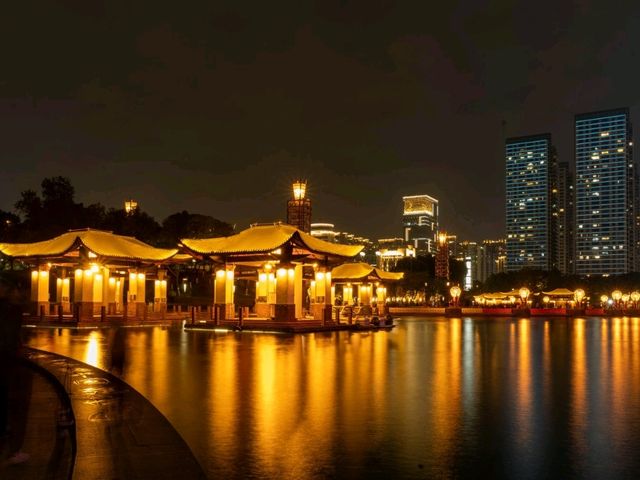 [🇨🇳仏山] 自然と調和する千灯湖公園でのひととき