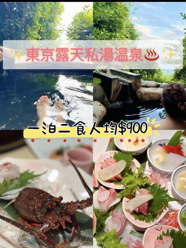 東京望海私湯任浸！🤩一泊二食伊豆溫泉酒店♨️