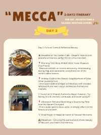 Mecca 2-days itinerary 