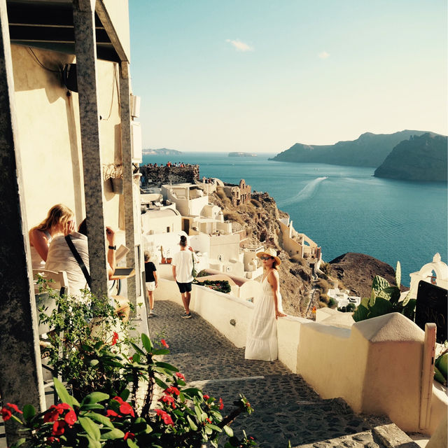 世界一美しい夕日が見れるサントリーニ島🇬🇷