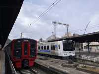 在来線で行く　小倉→門司港🚃@福岡