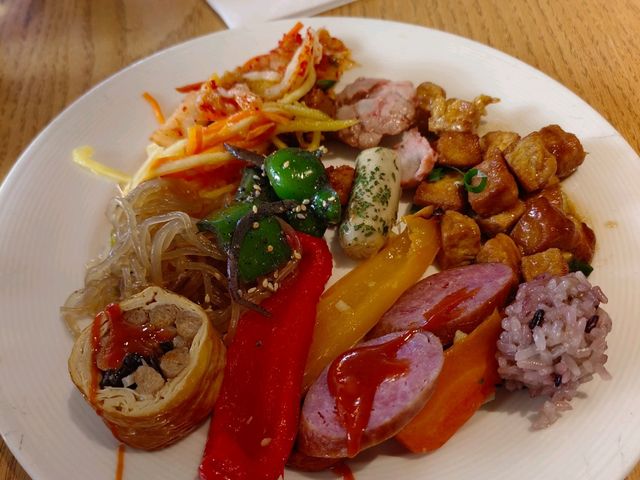 台北君悅酒店，凱菲屋Café韓國美食節 平日下午茶
