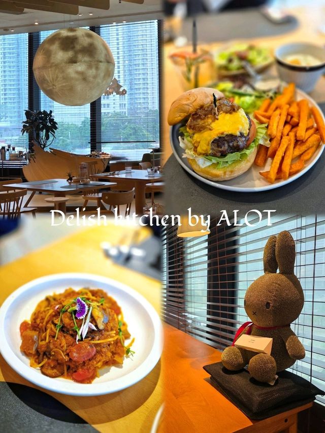 ✨️啟德 Airside 木系大自風的日式洋食料理⚜️