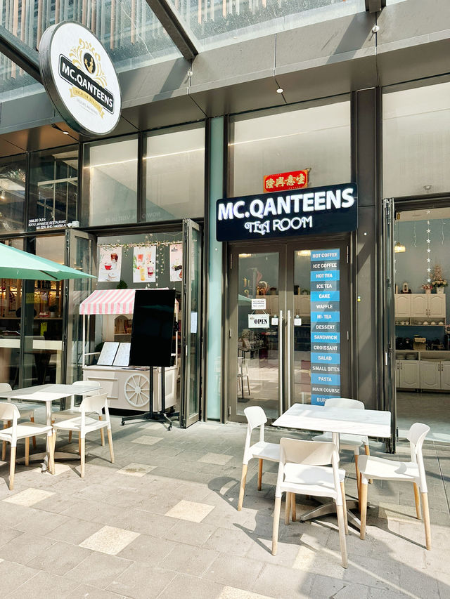 Royal Sips & Velvet Seats – Mc.Qanteens Tearoom at LaLaport KL