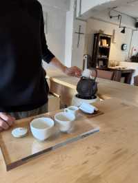 【北九州カフェ】目の前で煎れるお茶を楽しむ✨️お茶の専門店🍵