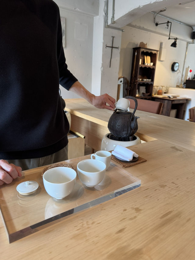 【北九州カフェ】目の前で煎れるお茶を楽しむ✨️お茶の専門店🍵