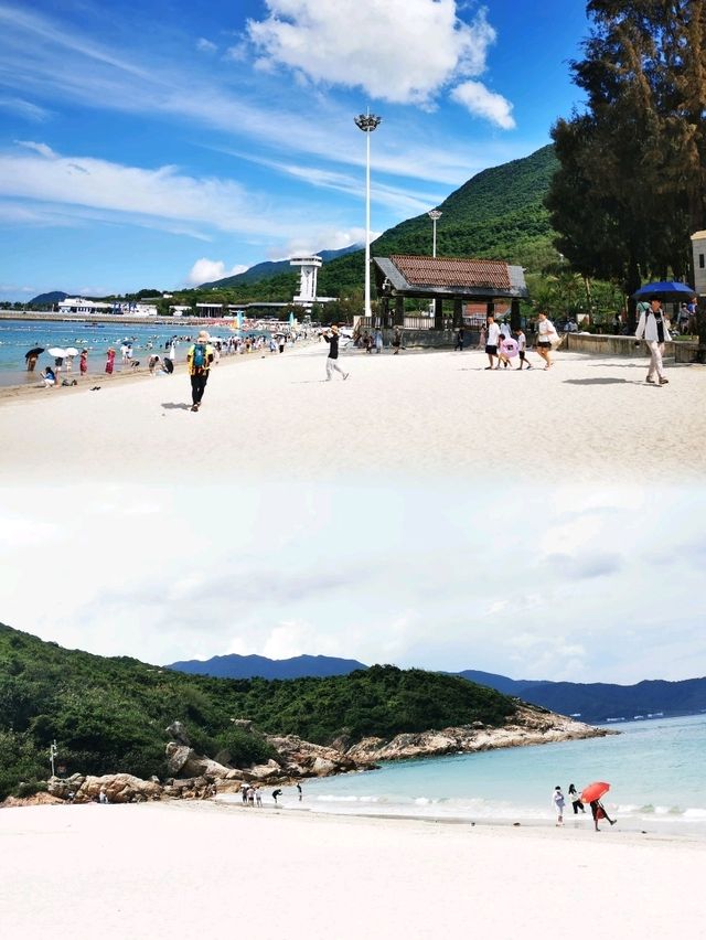 桔釣沙灘暢泳、水上活動、發呆……
