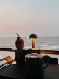 🍊 Hugely Café Jeju – A Sweet Slice of Coastal Bliss
