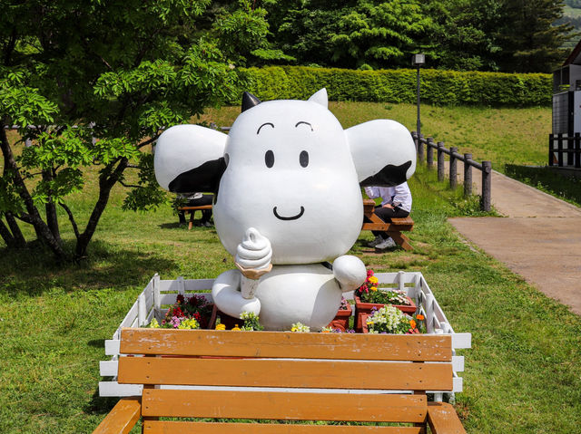 【鳥取県】 名峰「大山」の麓に広がる大自然豊かな牧場『大山まきばみるくの里』🐄