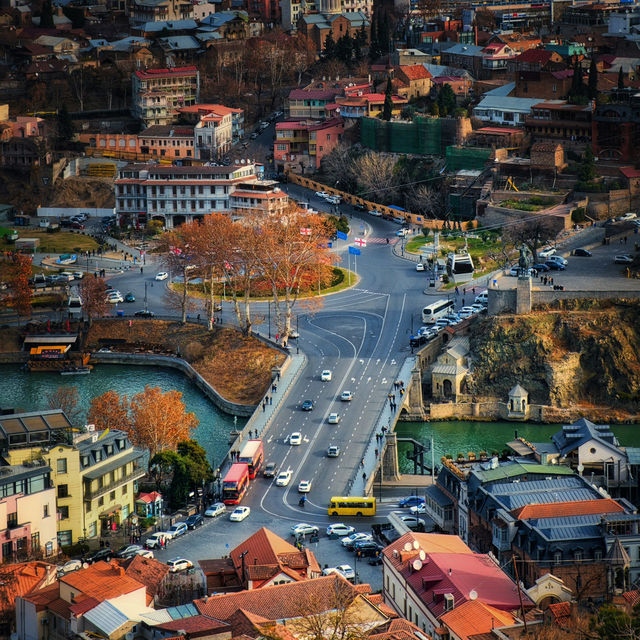 The Blossoming Streets of Tbilisi, Georgia