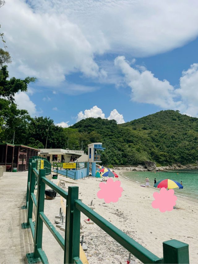 Half Moon Bay, a hidden gem in Sai Kung 🇭🇰 