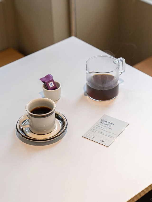 🇰🇷首爾咖啡探店｜AMA Coffee Roasters