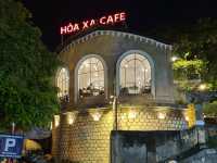 🚉 Coffee by the Tracks – A Serene Night at Hoa Xa Cafe, Hanoi