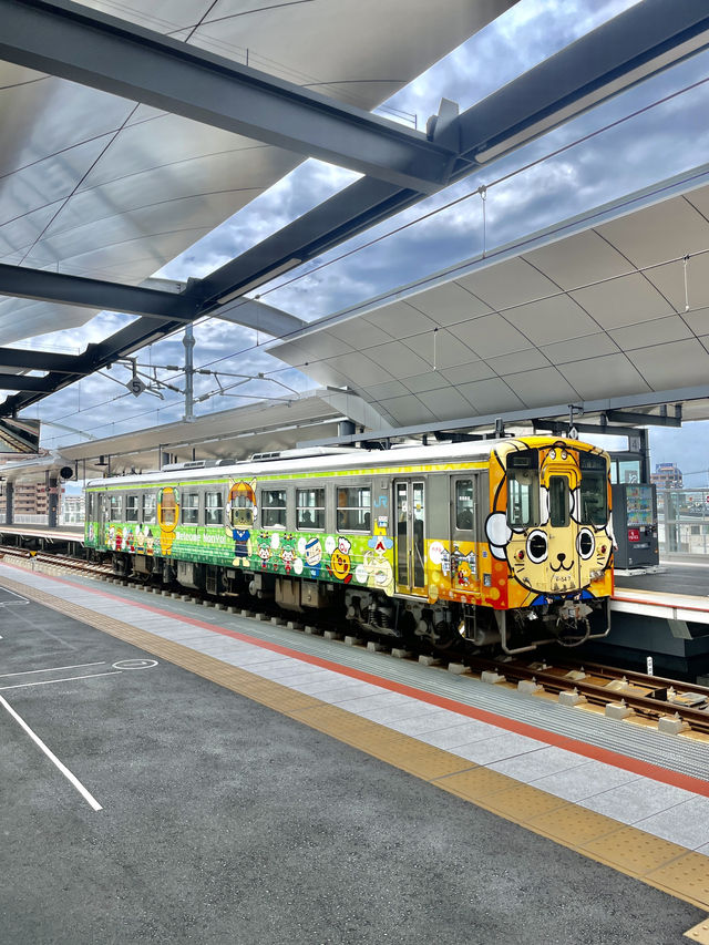 마쓰야마 입성의 시작! JR 松山駅에서 만나는 여행 첫 순간🚉