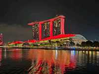 Beautiful Nightview at Marina Bay Sands 