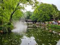A little rain, a little mist, fully deacribe the Jiangnan Misty Rain scenery