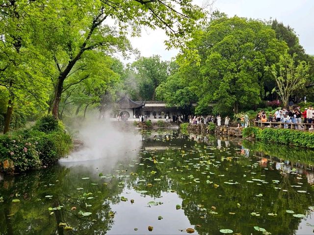 A little rain, a little mist, fully deacribe the Jiangnan Misty Rain scenery