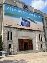 서울시청과 잔디광장