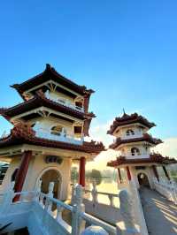 Twin Pagoda: A Peaceful Spot by the Lake