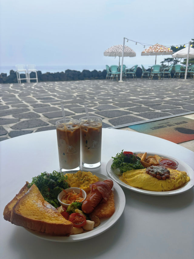 Aewol the sunsetの朝食💓☺️