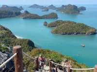 🌅 รีวิวจุดชมวิวผาจันทร์จรัส หมู่เกาะอ่างทอง 🏝️