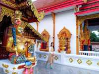 แวะเติมบุญเติมใจ..กลางวัดไม้ล้านนา สวยจนอยากบอกต่อ